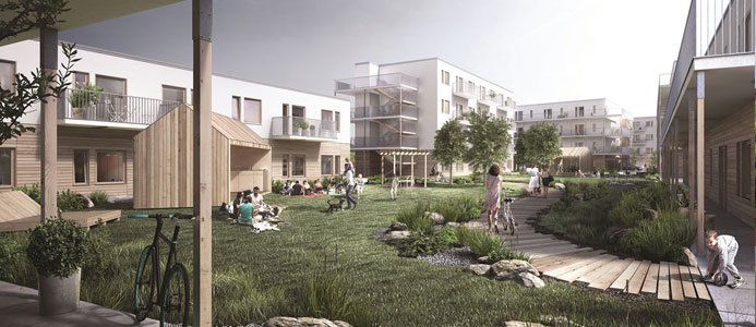 OBOS bygger 170 nya bostäder i Falköping