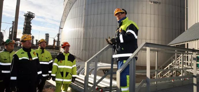 Preemraff Lysekil får ny tank för vakuumgasolja