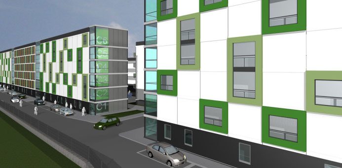 1 000 nya studentbostäder i Spånga