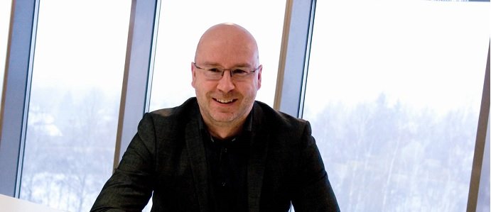 Sami Eronen, vd för Ruukki Construction. Foto: Ruukki