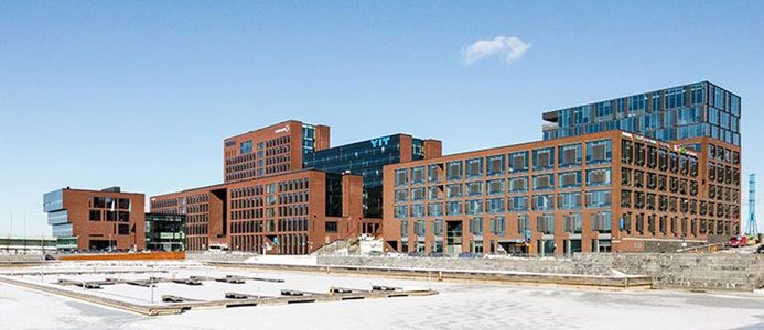 Salmisaarenaukio Helsingfors, ett av Castellums tidigare förvärv. Bildkälla: Castellum