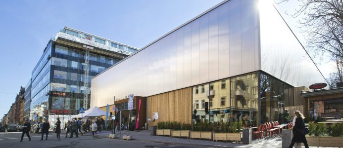 Tillfällig saluhall nomineras för arkitekturpris