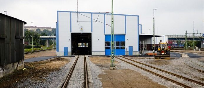 Depån i Sävenäs byggs om