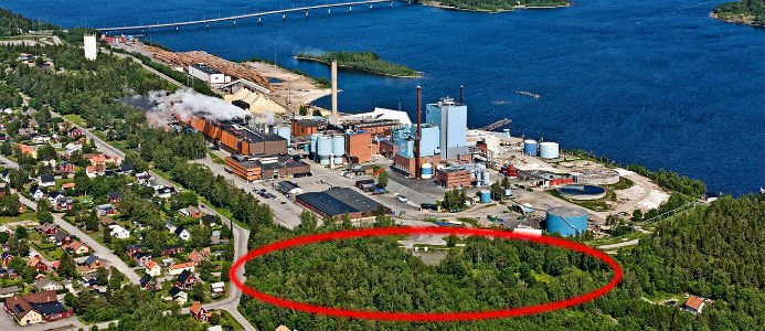 Antagen detaljplan för SCA i Obbola