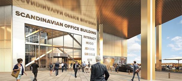 Nytt landmärke tar plats i Arenastaden