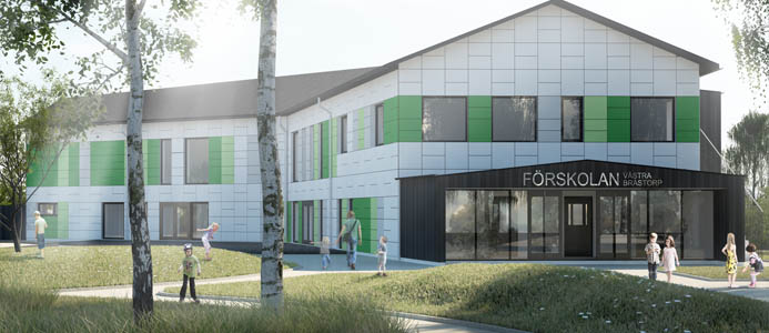 Förskola i Motala passivhuscertifierad