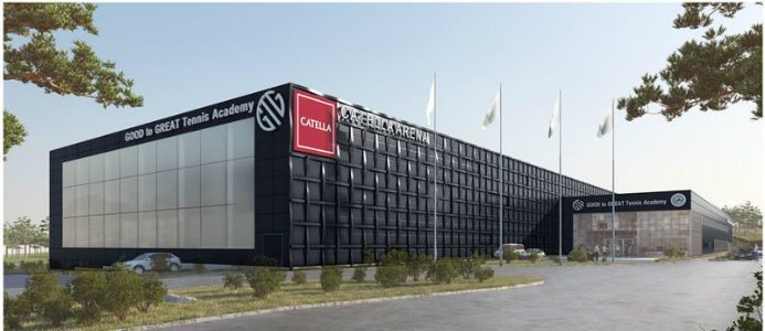 Miljonsatsning på ny tennisanläggning i Stockholm