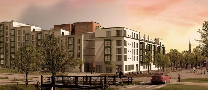 Stort bostadsprojekt i Växjö