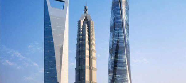 Världens snabbaste hiss byggs nu i Shanghai