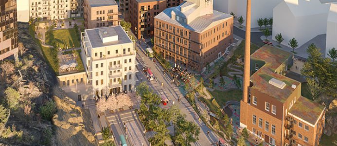 Bygget av ny Sickla-stadsdel igång