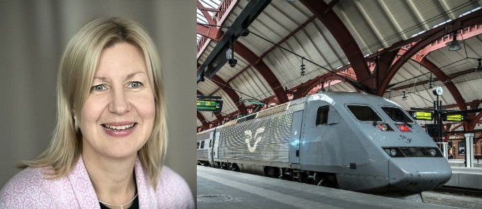 Hon blir vice vd för SJ