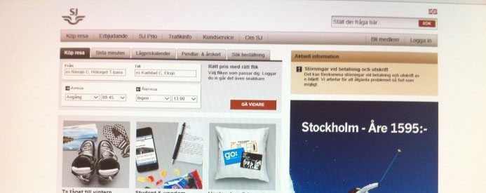 SJ startar supportforum