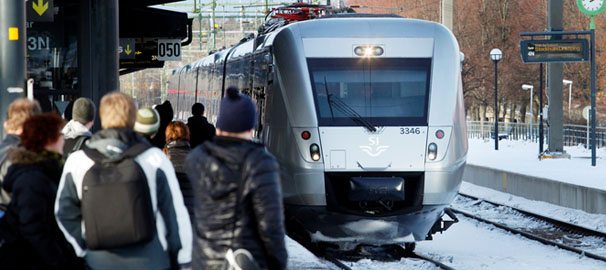 Låg konkurrens i persontrafiken på järnväg