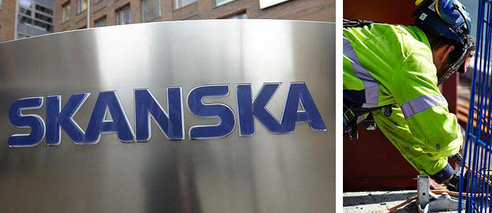 Skanska döms till böter för illegal arbetskraft