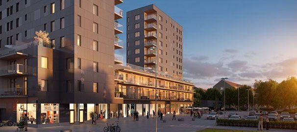 White ritar Uppsalas nya skyline