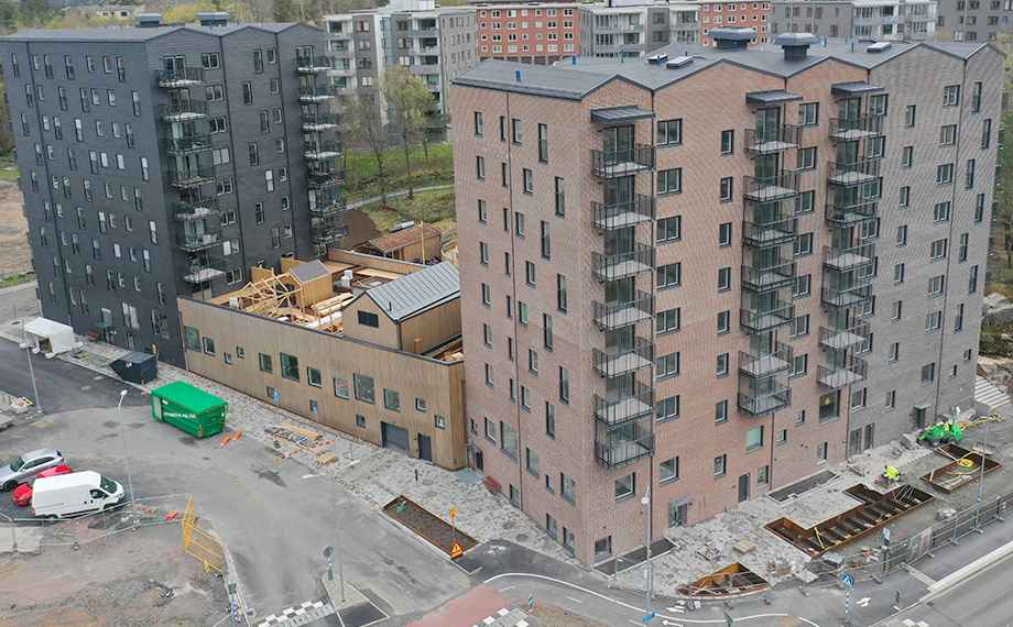 Smörslottsgatan. BoStad2021/Fastighetskontoret Göteborgs Stad