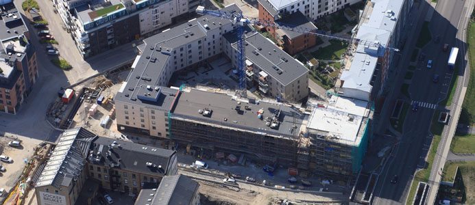 JM uppför hus i Sockertorget 2