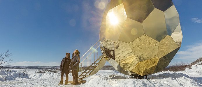 Bastuägget i guld kan vinna guld
