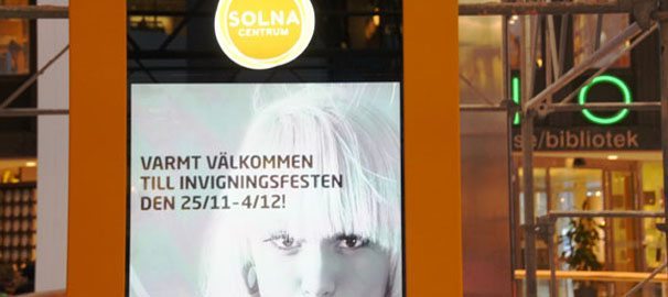 Ny bild av Solna Centrum