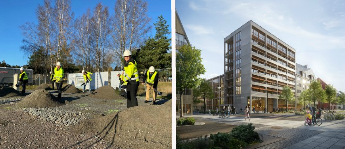 Byggstart för nya bostadskonceptet RAW