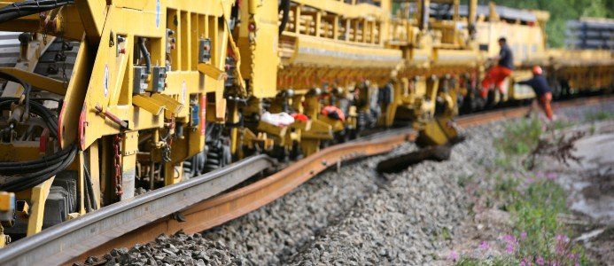 21 kilometer spår byts ut