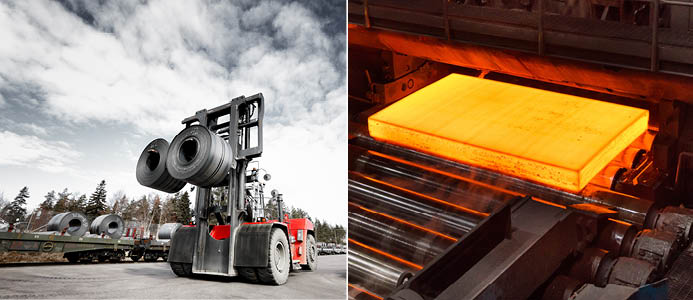 SSAB och Cargotec ska samarbeta kring grönt stål