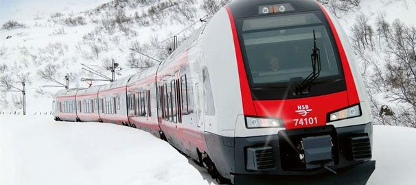 ABBs utrustning i Stadler Rails tåg