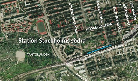 Stor skada i bygget av Citybanan