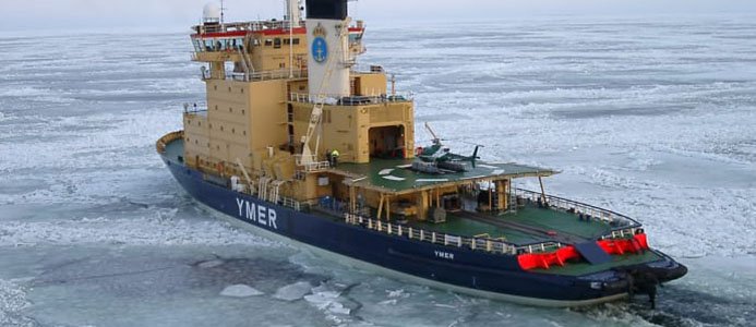 Statsisbrytaren Ymer Foto: Sjöfartsverket