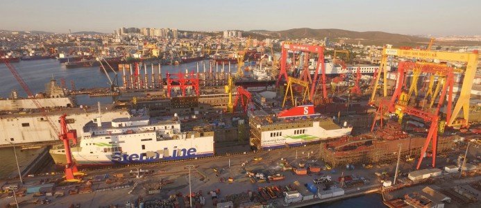 Stena Line förlänger fartyg för att öka kapaciteten