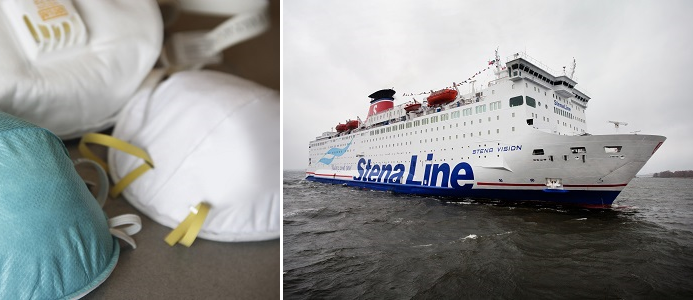 Stena Line inför krav på munskydd