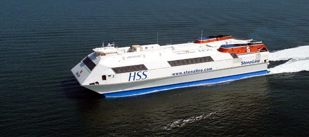 Stena Recycling återvinner höghastighetsfärja