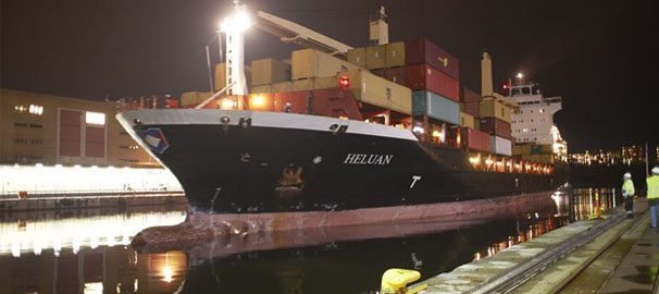 Containergodset ökade med 28 procent