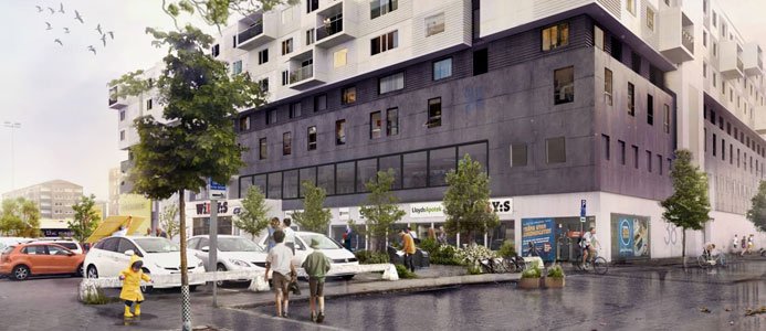 Studentbostäder i norra Sorgenfri