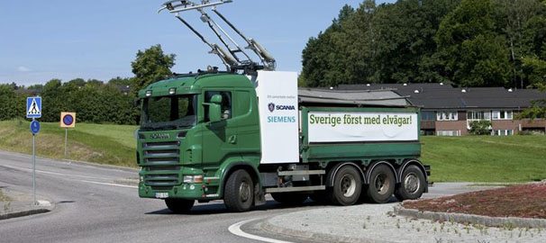 Sverige kan bli först i världen med eldrivna lastfordon