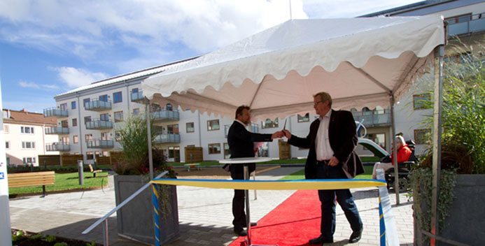 Största passivhusprojektet nu certifierat