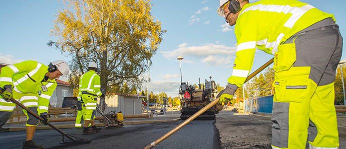 Svevia sköter om gatorna i Vallentuna