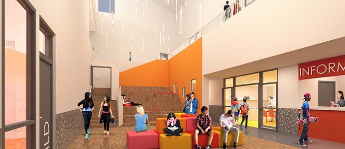 En skola för framtiden på gamla regementsområdet