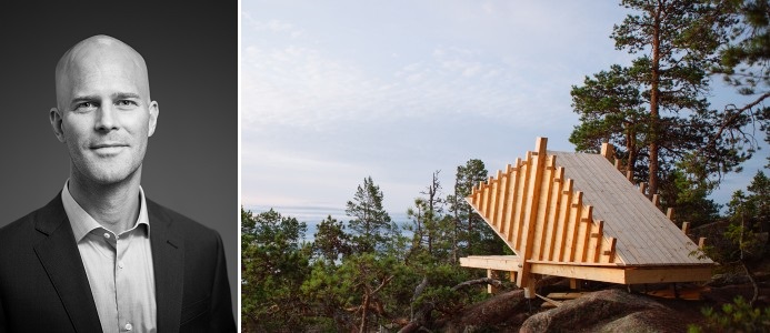 Magnus Odéen / Bild på Arknat, nominerat till utmärkelsen Swedish Design Awards. Foto: Tommie Ohlson