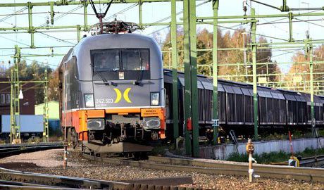 Forskningsprojekt testar tyngre och längre tåg