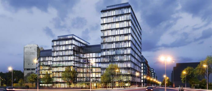 Telekomjättens nya kontor – lämnar glashuset