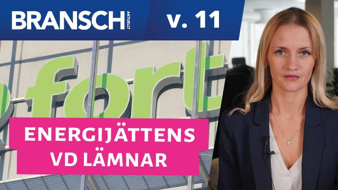 TV: Energijättens vd lämnar