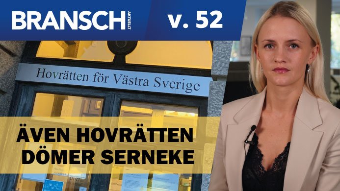 TV: Även hovrätten dömer Serneke