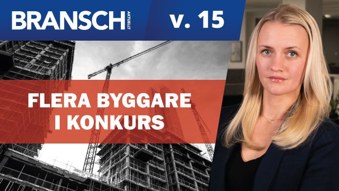 Nyhetssvepet från Branschaktuellt vecka 15