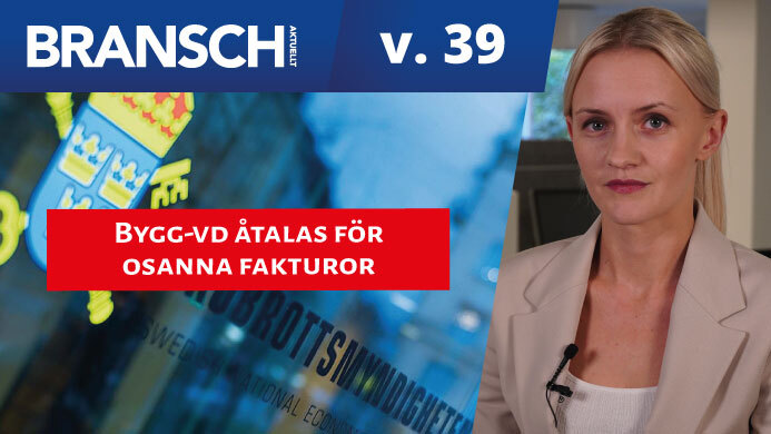 Branschaktuellt - Nyhetssvepet från vecka 38