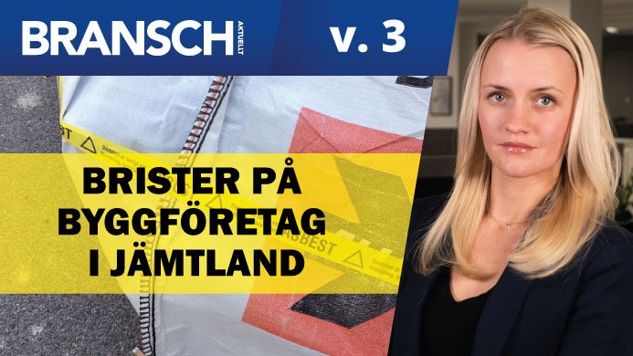 Nyhetssvepet från Branschaktuellt vecka 3
