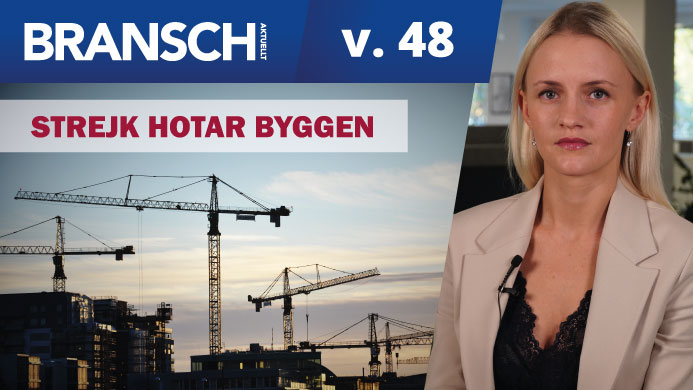 TV: Strejk hotar byggen