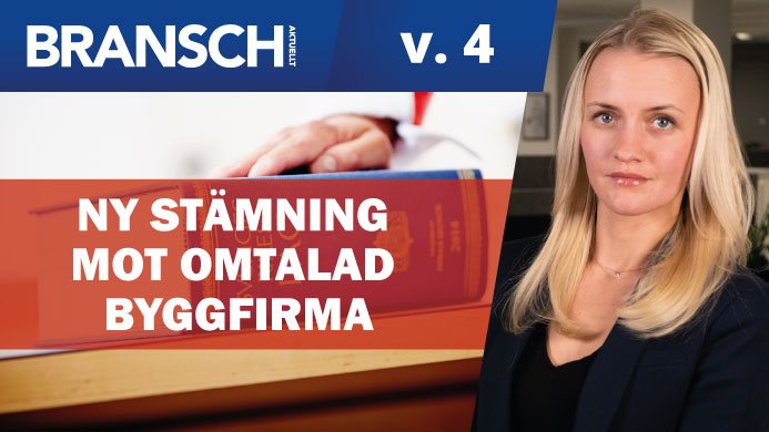 Nyhetssvepet från Branschaktuellt vecka 4