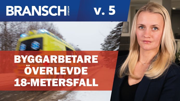 Nyhetssvepet från Branschaktuellt vecka 5