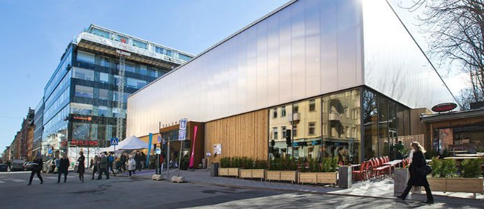 Så mycket får staden för den tillfälliga saluhallen